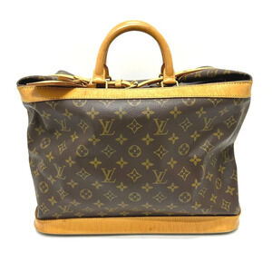 LOUIS VUITTON Authentic Brown Monogram Canvas Boston Bag